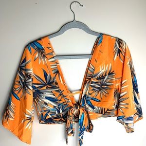 Womens Two Piece Crop Top with Shorts set